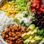 Healthy Turkey Taco Bowl