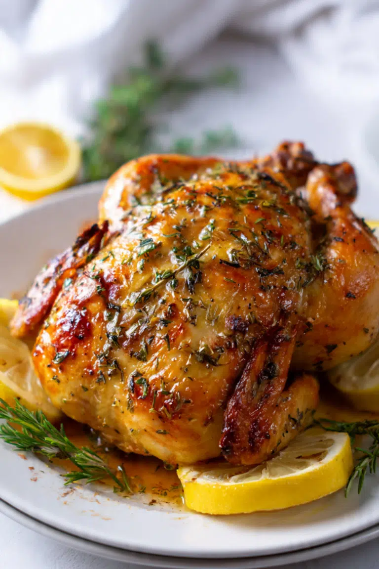 Zesty Lemon Herb Roast Chicken