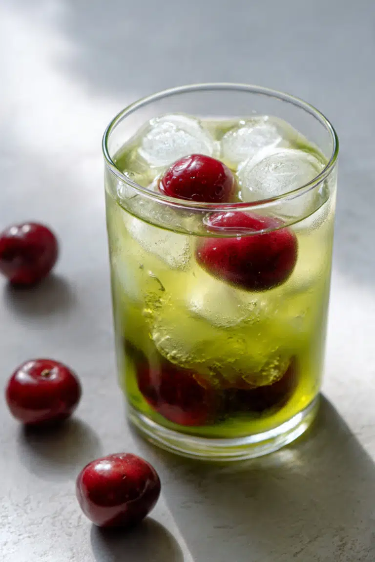 Cherry Pie Green Tea Variation