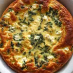 Spinach and Feta Mediterranean Impossible Pie