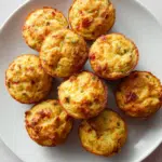 Mini Savoury Impossible Pie Muffins