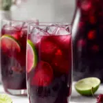 Cherry Limeade Iced Tea Mashup