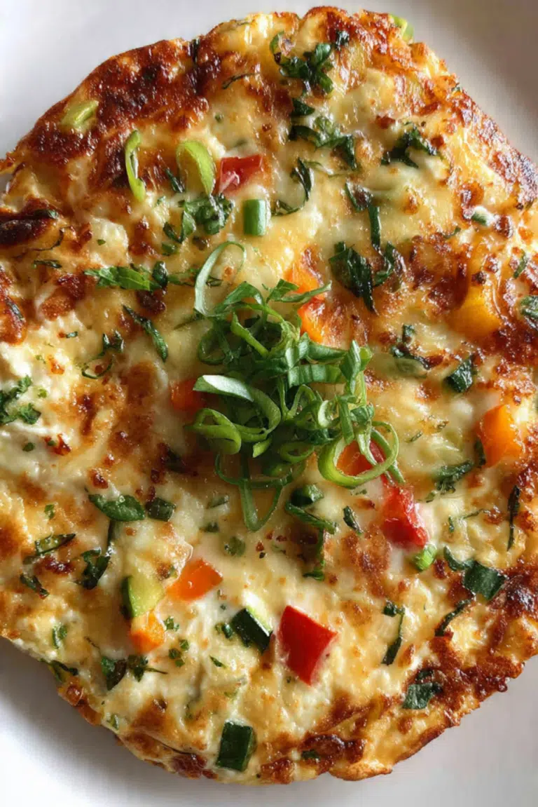 Crustless Cottage Cheese Pizza