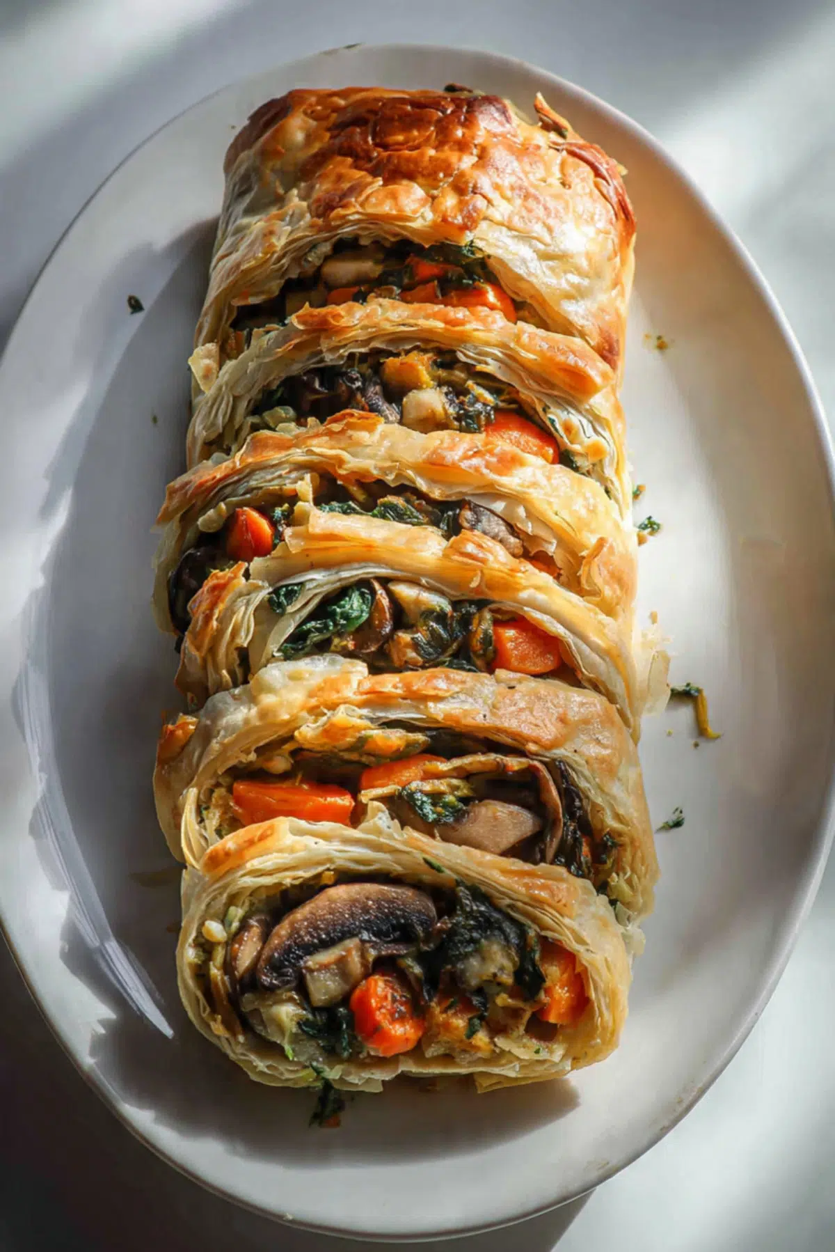 Savory Veggie Strudel