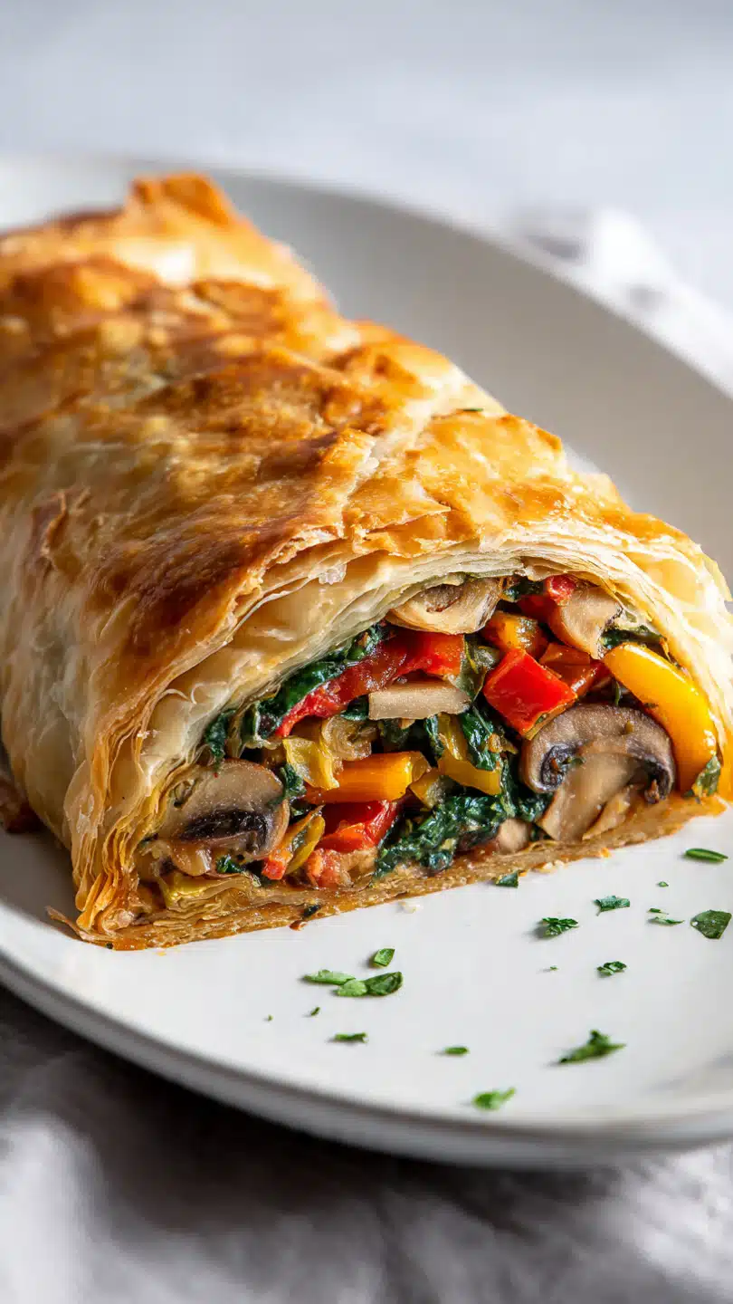 Savory Veggie Strudel