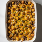 Cheeseburger Tater Tot Casserole