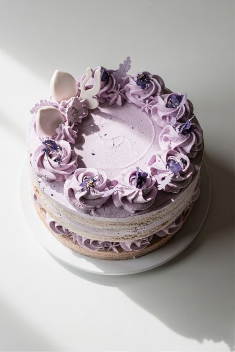 Heavenly London Fog Cake with Earl Grey and Lavender Bliss Recipe