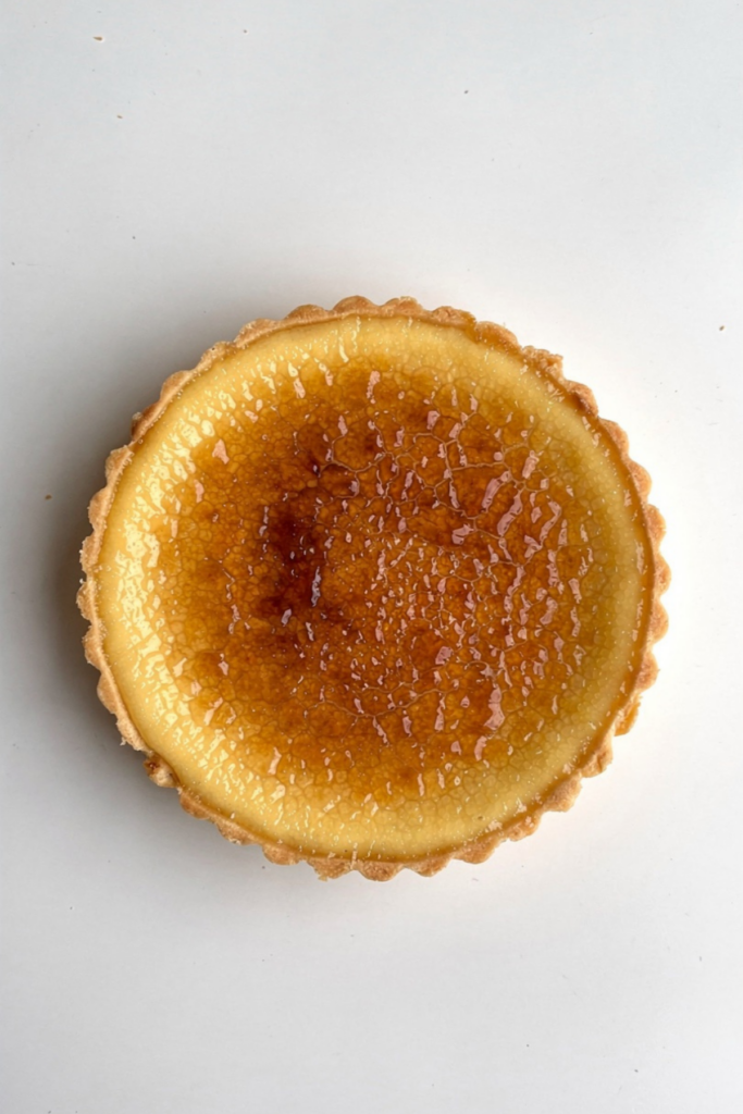 Elegant Crème Brûlée Tart