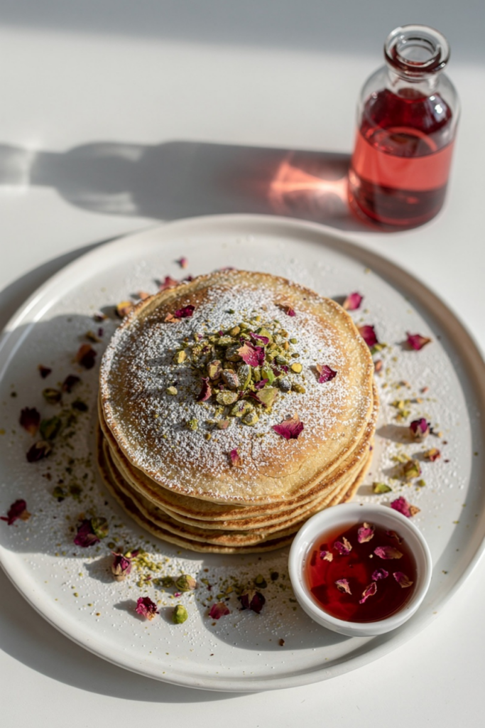 Rose Water Pancakes