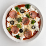 Viral Cottage Cheese Pizza Bowl
