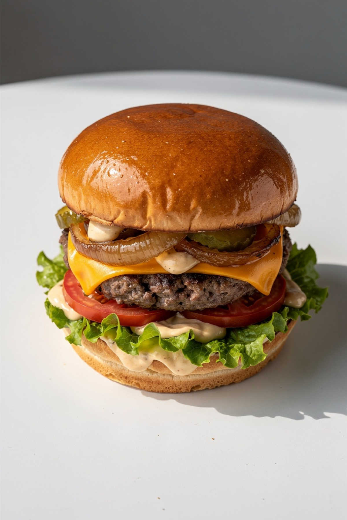 Onion “Bun” Burger