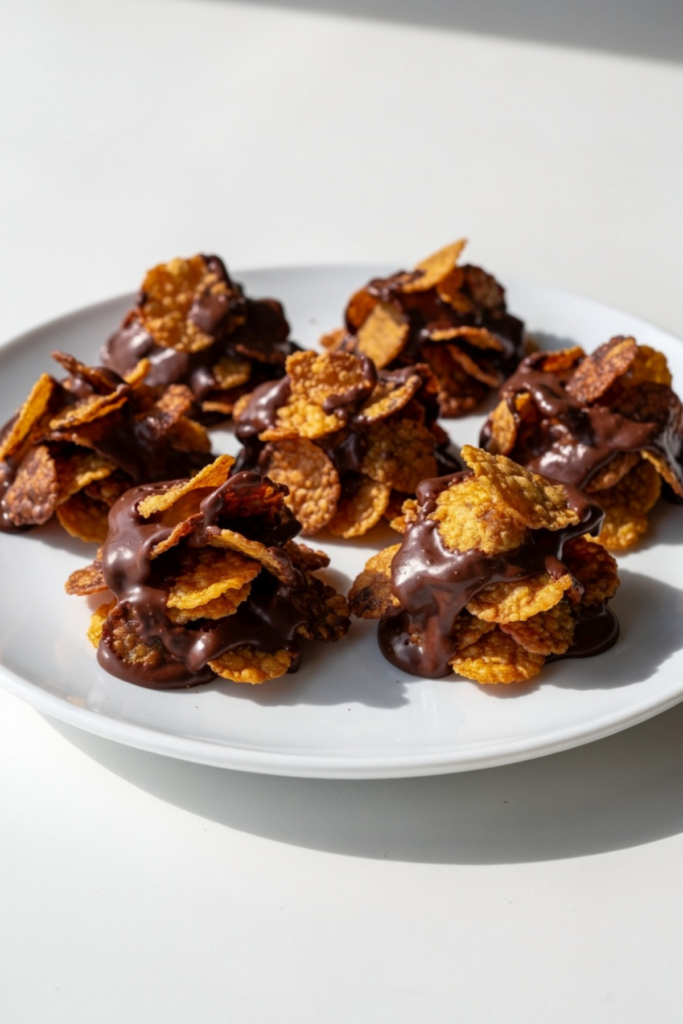 Chocolate Cornflakes Snack