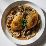 Irish Chicken in Whiskey Cream Sauce