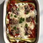 Zucchini Lasagna with Ground Turkey Recipe