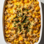 High Protein Mac & Cheese Bake