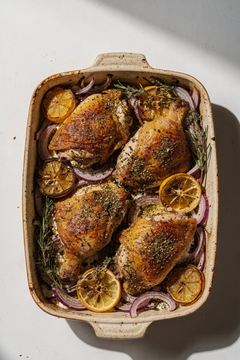 Baked Zaatar Yogurt Chicken