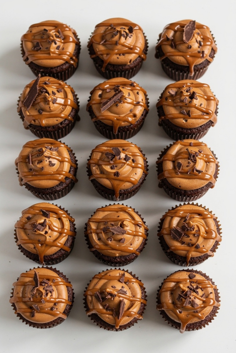 Chocolate Caramel Cupcakes Recipe