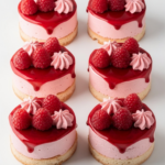 Raspberry Mini Mousse Cakes
