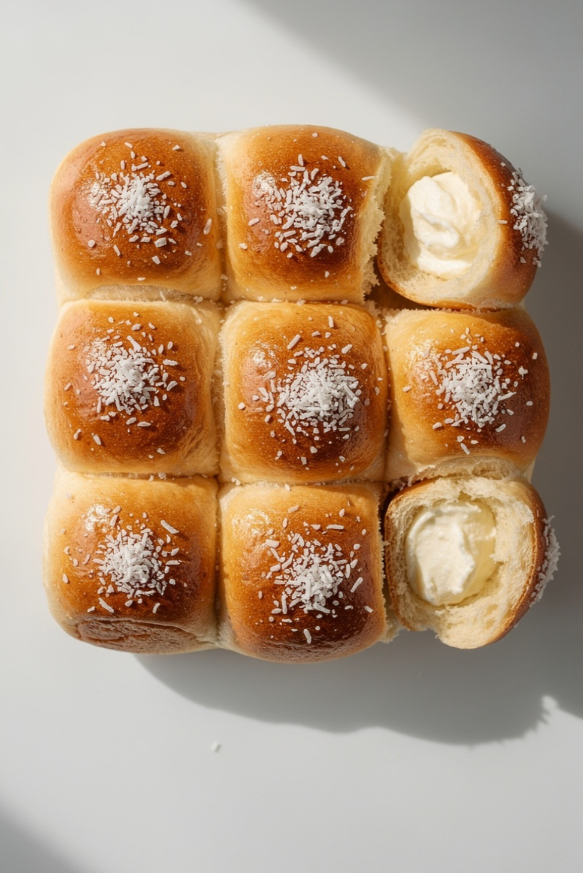 Coconut Cream Buns