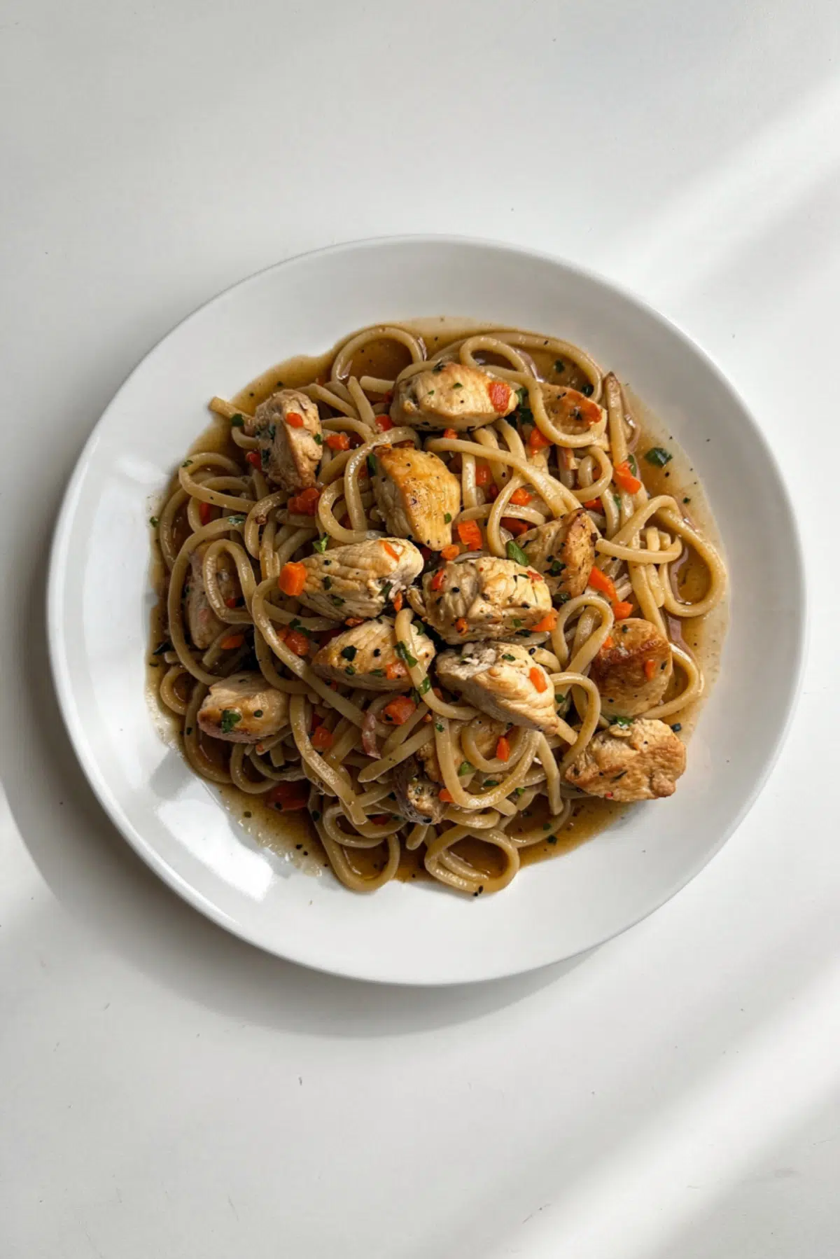 Gluten-Free One-Pan Chicken and Noodles