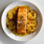One Skillet Salmon with Lemon Orzo Recipe