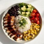 BBQ Chicken Rice Bowl