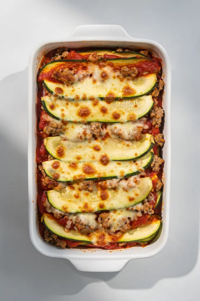 Zucchini Lasagna with Ground Turkey Recipe
