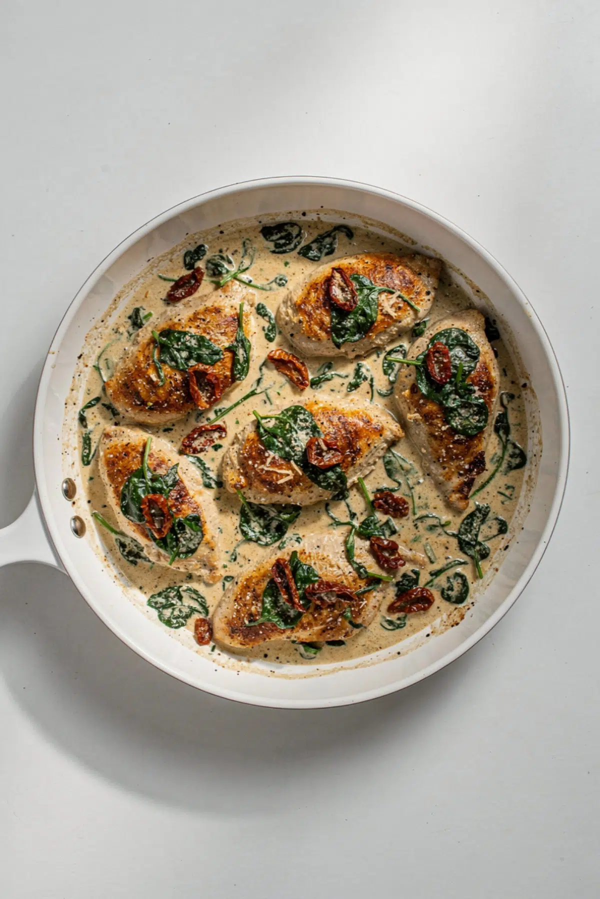 Creamy Tuscan Chicken Dinner for Two Recipe