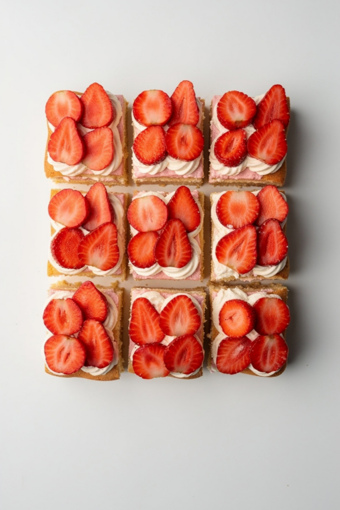 Strawberry Shortcake Bars Recipe