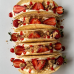 Strawberry Cheesecake Tacos