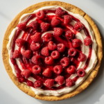 Indulgent Raspberry Cheesecake Dessert Pizza Recipe