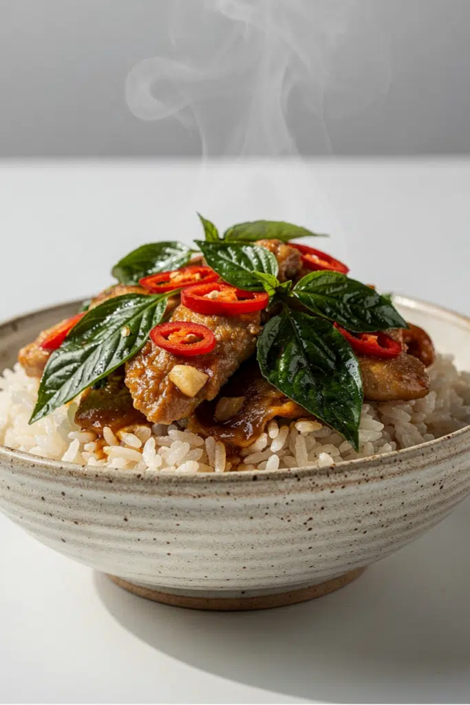 20 Minute Thai Basil Chicken
