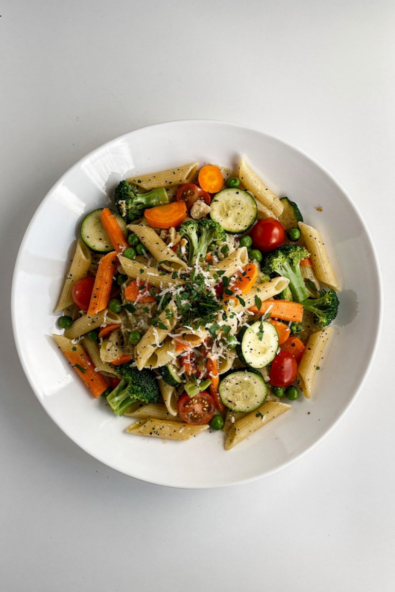 One-Pot Pasta Primavera