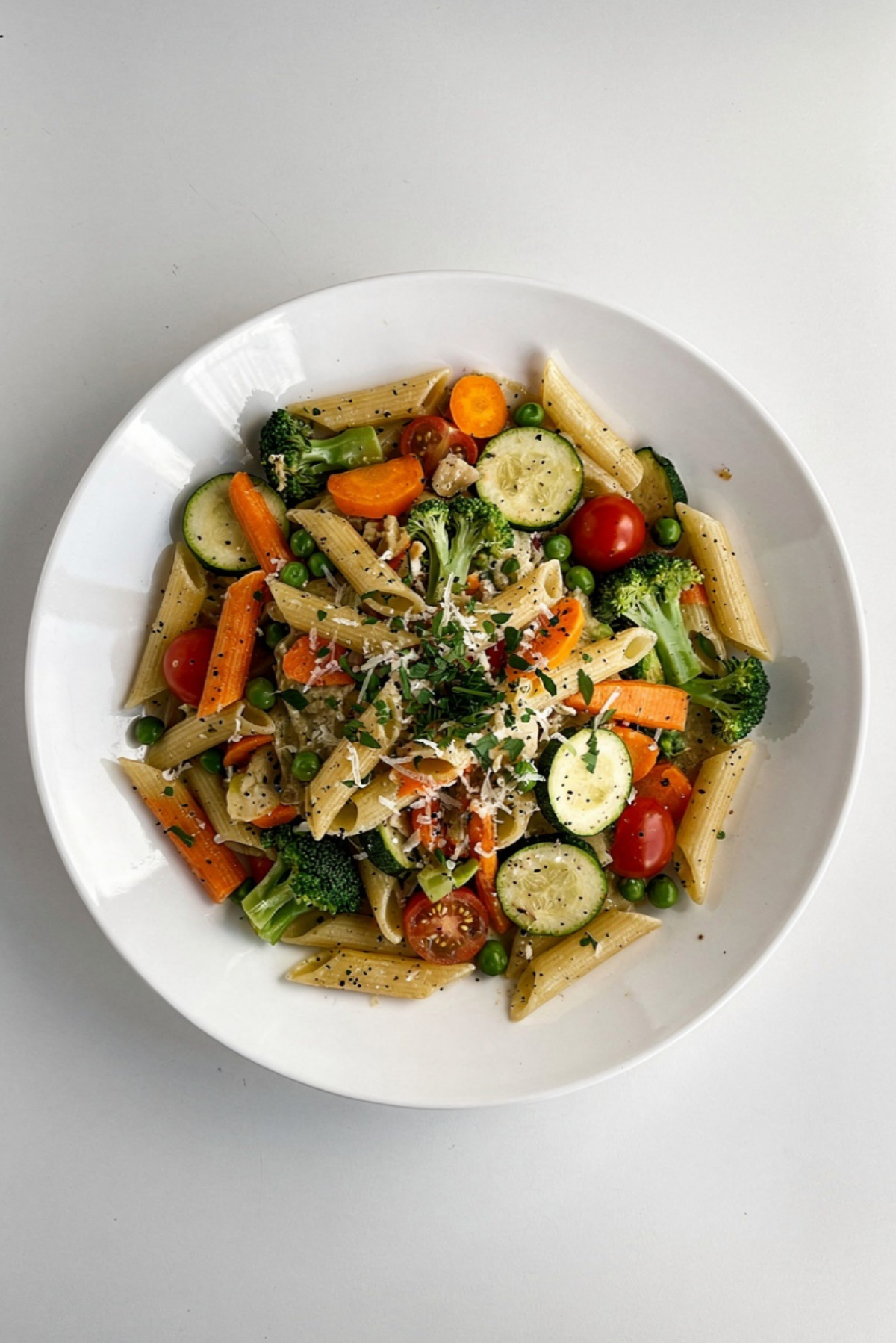 One-Pot Pasta Primavera